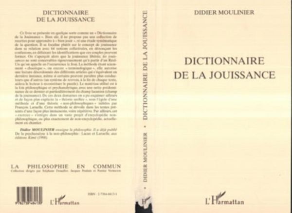 Produktbild: Dictionnaire de la jouissance