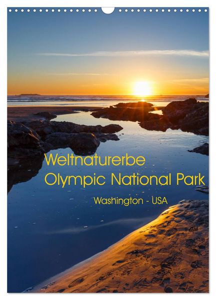 Produktbild: Weltnaturerbe Olympic National Park (Wandkalender 2026 DIN A3 hoch), CALVENDO Monatskalender