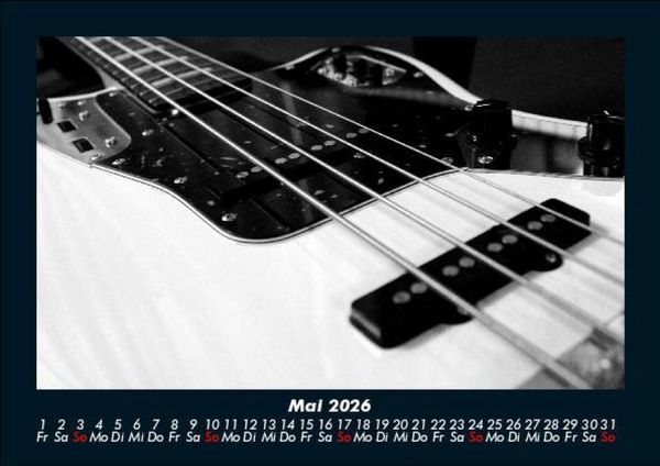 Produktbild: Musik 2026 Fotokalender DIN A5