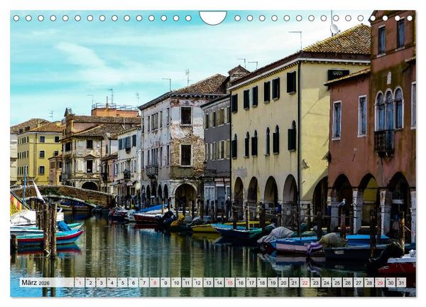 Produktbild: Chioggia - Venedigs kleine Schwester (Wandkalender 2026 DIN A4 quer), CALVENDO Monatskalender