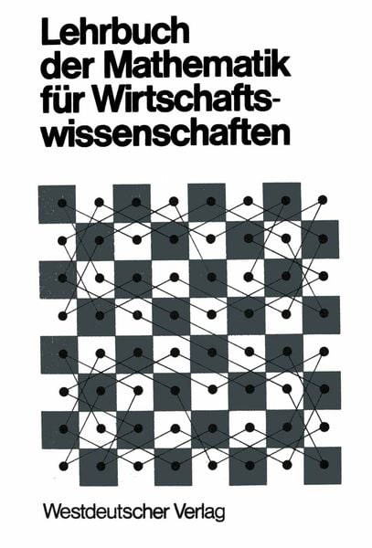 Produktbild: Lehrbuch der Mathematik f&uuml;r Wirtschaftswissenschaften