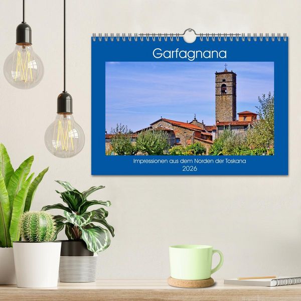 Produktbild: Garfagnana, Impressionen aus dem Norden der Toskana (Wandkalender 2026 DIN A4 quer), CALVENDO Monatskalender