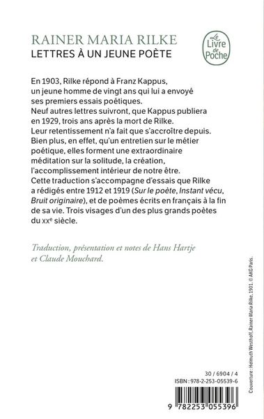 Produktbild: Fre-Lettres a Un Jeune Poete
