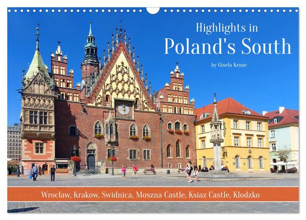 Produktbild: Highlights in Poland's South (Wall Calendar 2026 DIN A3 landscape), CALVENDO 12 Month Wall Calendar