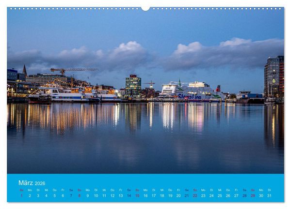 Produktbild: An der Kieler F&ouml;rde (hochwertiger Premium Wandkalender 2026 DIN A2 quer), Kunstdruck in Hochglanz