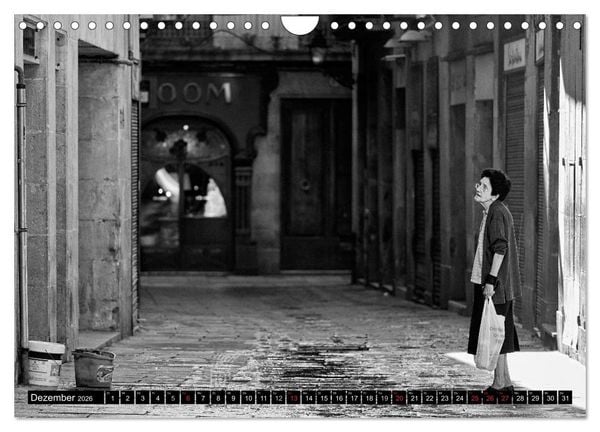 Produktbild: Streetlife Barcelona (Wandkalender 2026 DIN A4 quer), CALVENDO Monatskalender