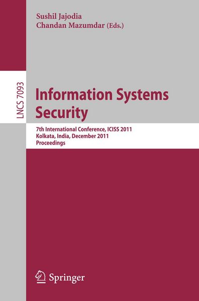 Produktbild: Information Systems Security