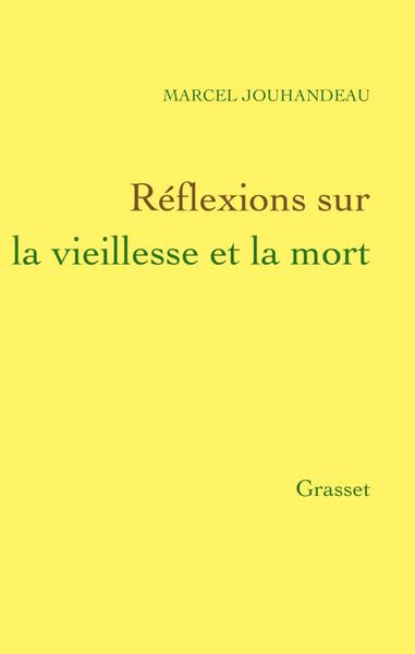 Produktbild: R&eacute;flexions sur la vieillesse et la mort