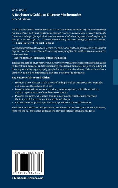 Produktbild: A Beginner's Guide to Discrete Mathematics