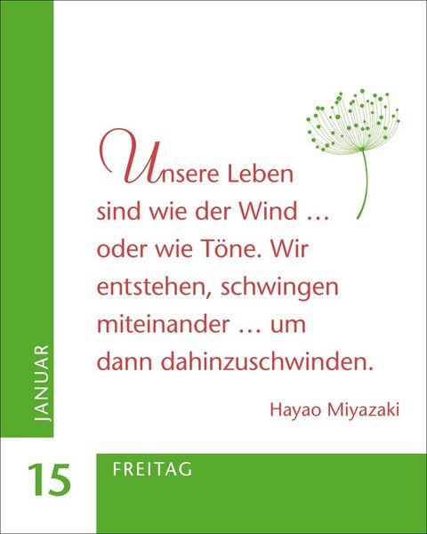 Produktbild: Ein Jahr der Gelassenheit Mini-Geschenkkalender 2027