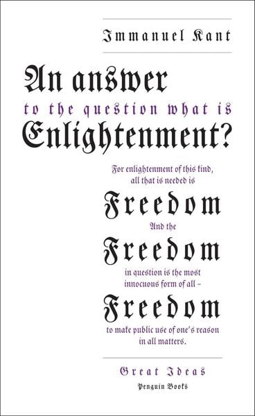 Produktbild: An Answer to the Question: 'What is Enlightenment?'