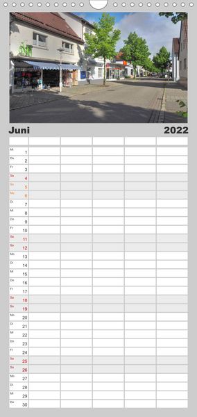 Produktbild: Familienplaner Gerstetten (Wandkalender 2022 , 21 cm x 45 cm, hoch)