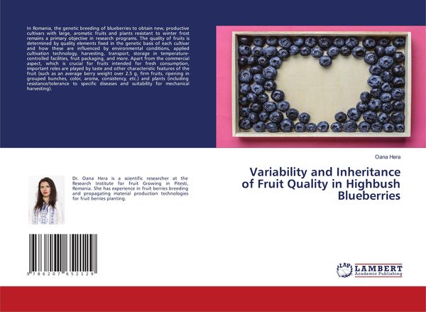 Produktbild: Variability and Inheritance of Fruit Quality in Highbush Blueberries