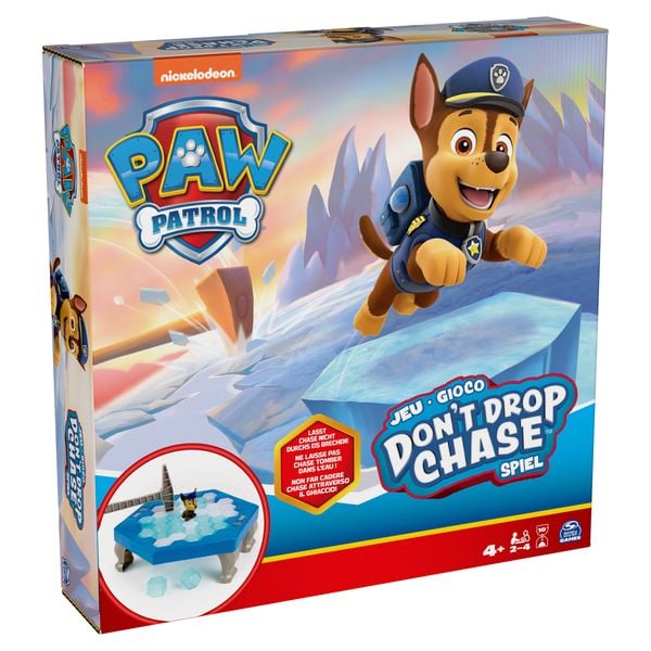 Produktbild: Spin Master Games PAW Patrol - Don&lsquo;t Drop Chase, actionreiches Abenteuerspiel f&uuml;r 2- 4 Fellfreunde ab 4 Jahren