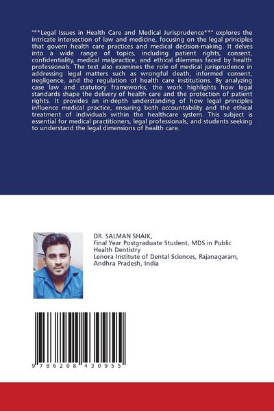 Produktbild: Legal Issues in Health Care and Medical Jurisprudence