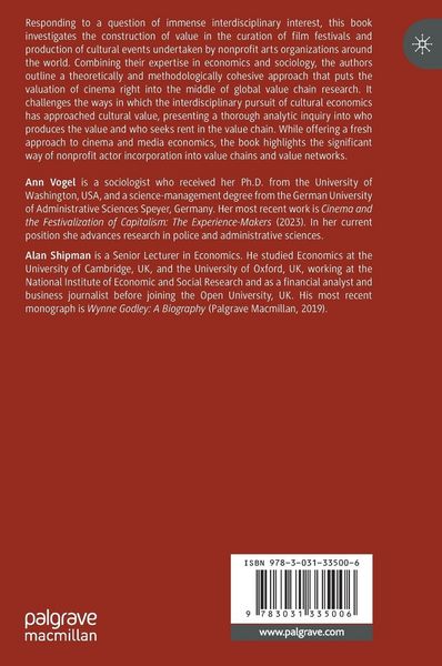 Produktbild: Film Festivals and the Enrichment Economy