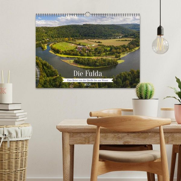 Produktbild: Die Fulda (Wandkalender 2026 DIN A3 quer), CALVENDO Monatskalender
