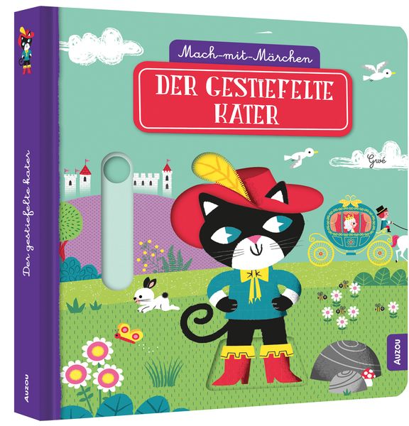 Der gestiefelte Kater, Gebundene Ausgabe von Gwé, Auzou