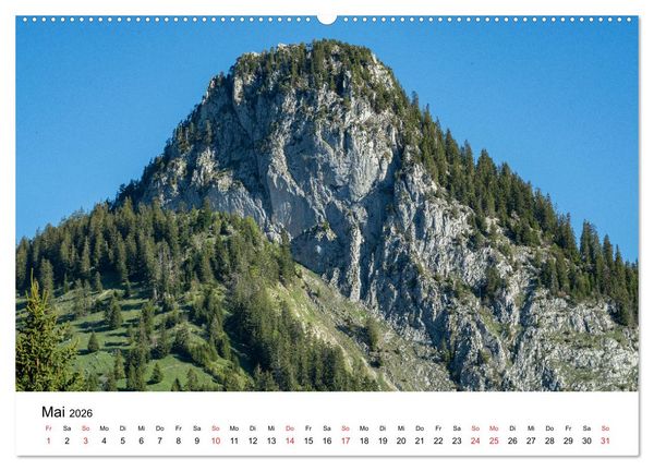 Produktbild: Gesichter der Schweiz - Walliser Weiden (hochwertiger Premium Wandkalender 2026 DIN A2 quer), Kunstdruck in Hochglanz