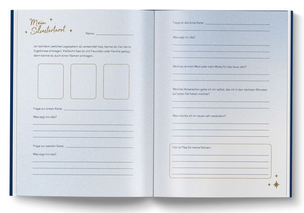 Produktbild: Tarot Journal f&uuml;r Rauhn&auml;chte und Jahreswende
