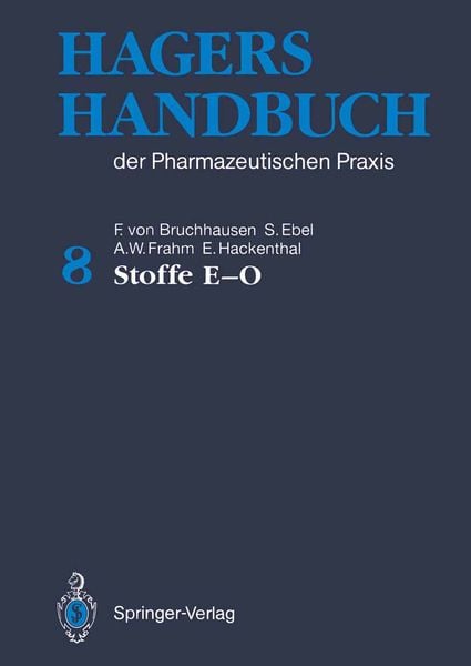 Produktbild: Hagers Handbuch der Pharmazeutischen Praxis
