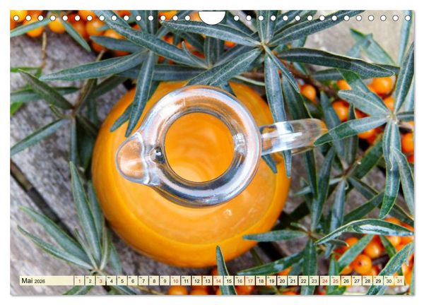 Produktbild: Essbare Wildfr&uuml;chte. Aromatische K&ouml;stlichkeiten aus der Natur (Wandkalender 2026 DIN A4 quer), CALVENDO Monatskalender
