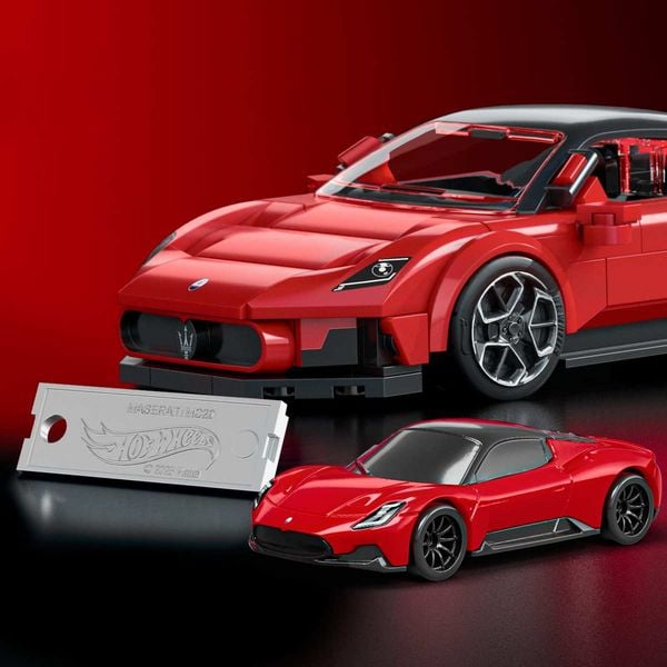 Produktbild: Mattel Brick Shop HW SPEED SERIES MASERATI
