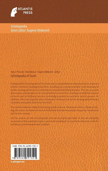 Produktbild: Scholarpedia of Touch