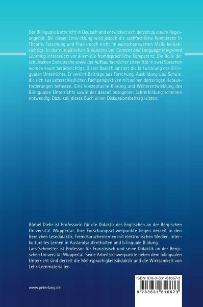 Produktbild: Bilingualen Unterricht weiterdenken