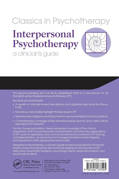 Produktbild: Interpersonal Psychotherapy 2E A Clinician's Guide