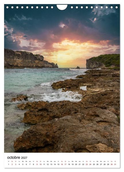 Produktbild: Guadeloupe - Un r&ecirc;ve carib&eacute;en (Calendrier mural 2027 DIN A4 horizontal), CALVENDO calendrier mensuel