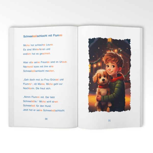 Produktbild: Silbenbuch 2. Klasse - Meine sch&ouml;nsten Weihnachtsgeschichten