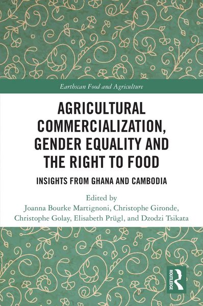 Produktbild: Agricultural Commercialization, Gender Equality and the Right to Food