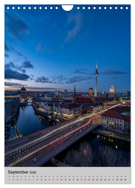 Produktbild: Blicke durch Berlin - Architektur und Atmosph&auml;re (Wandkalender 2026 DIN A4 hoch), CALVENDO Monatskalender