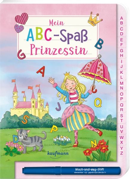 Mein ABC-Spaß Prinzessin, Gebundene Ausgabe von , Kaufmann, Ernst, 978-3-7806-6370-2
