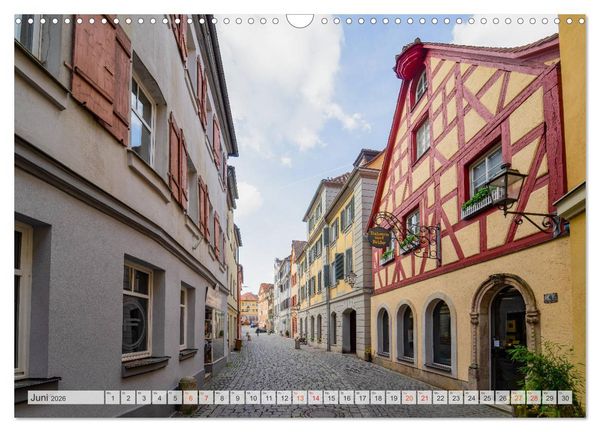 Produktbild: Ansbach Impressionen (Wandkalender 2026 DIN A3 quer), CALVENDO Monatskalender