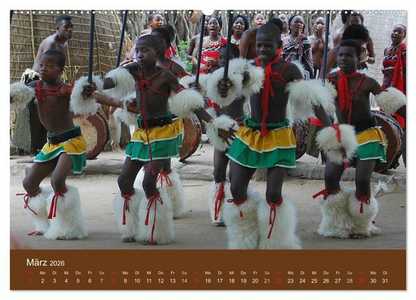 Produktbild: Namibia - faszinierende Menschen und Tiere (hochwertiger Premium Wandkalender 2026 DIN A2 quer), Kunstdruck in Hochglanz