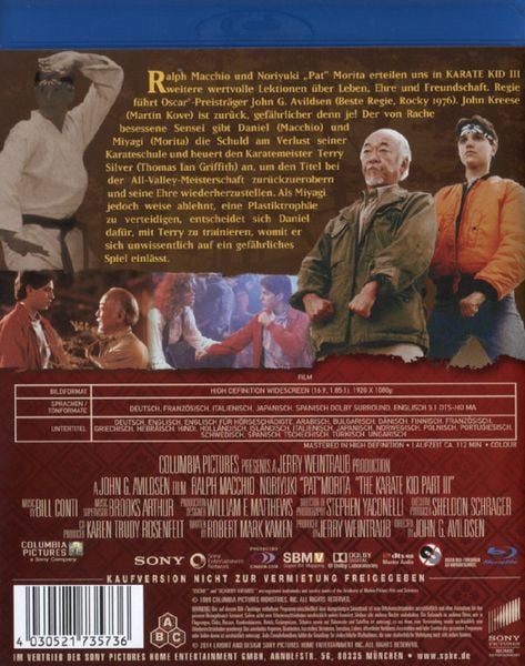 Produktbild: Karate Kid 3 - Die letzte Entscheidung