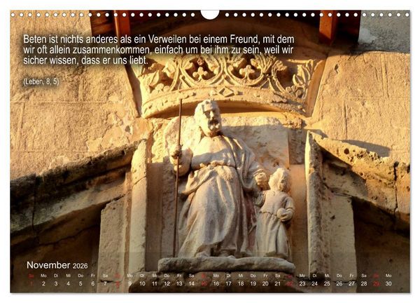 Produktbild: Auf den Spuren der Heilige Teresa von Avila (Wandkalender 2026 DIN A3 quer), CALVENDO Monatskalender