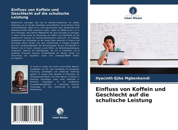 Produktbild: Einfluss von Koffein und Geschlecht auf die schulische Leistung