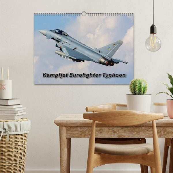 Produktbild: Kampfjet Eurofighter Typhoon (Wandkalender 2026 DIN A3 quer), CALVENDO Monatskalender