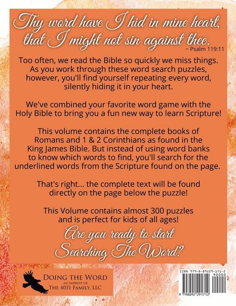 Produktbild: Searching the Word, Volume 31