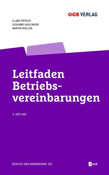 Produktbild: Leitfaden Betriebsvereinbarungen