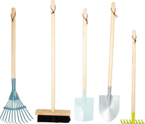 Produktbild: small foot 11883 - Gro&szlig;es Gartenwerkzeug-Set, 8-teilig