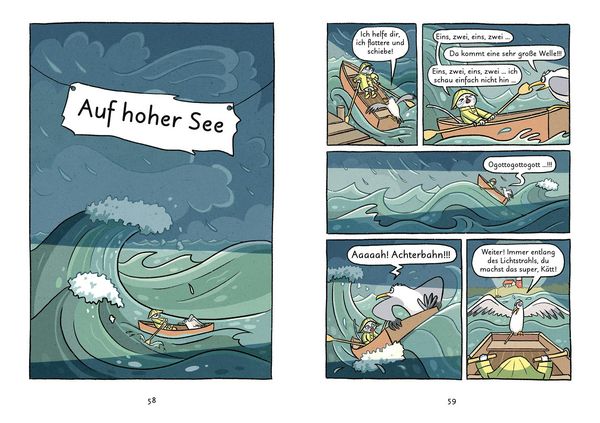 Produktbild: Mein Abenteuercomic - Mops und K&auml;tt fahren ans Meer