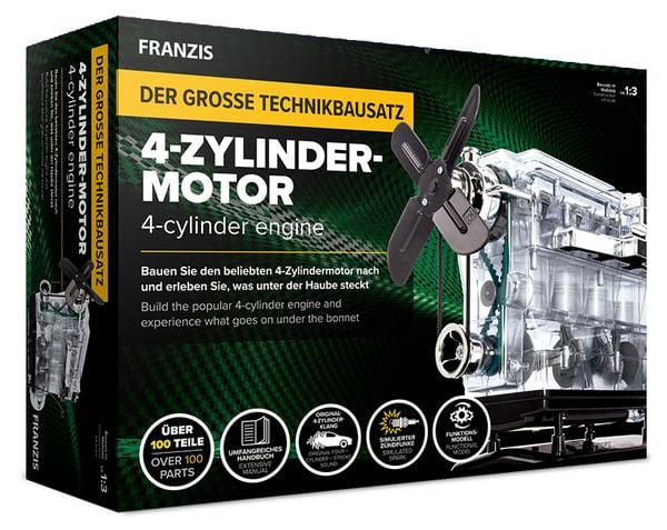 Franzis Verlag 4-Zylinder-Motor 67175 Bausatz ab 14 Jahre