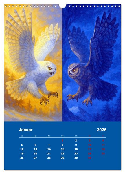 Produktbild: Spiegelwildnis (Wandkalender 2026 DIN A3 hoch), CALVENDO Monatskalender