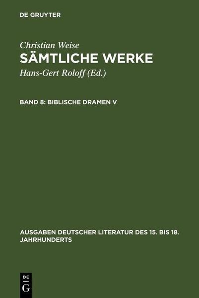 Produktbild: Biblische Dramen V