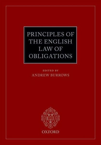Produktbild: Principles of the English Law of Obligations