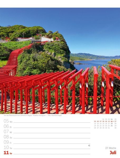Produktbild: Japan Wochenplaner Kalender 2027 | Das Land der aufgehenden Sonne